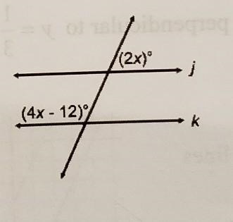 Find the value of x that will make J||K​-example-1