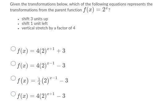 1. Which of the following represents the domain of the function?2. The graph below-example-3