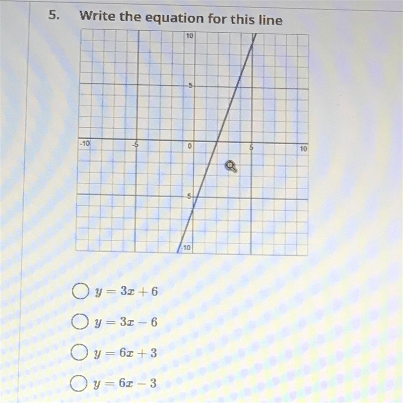 5. Write the equation for this line-example-1