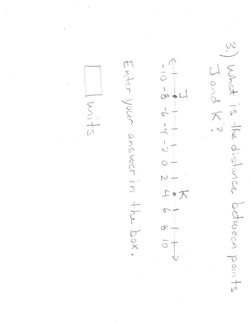 What is the distance between points J and K? Please, show your work.-example-1