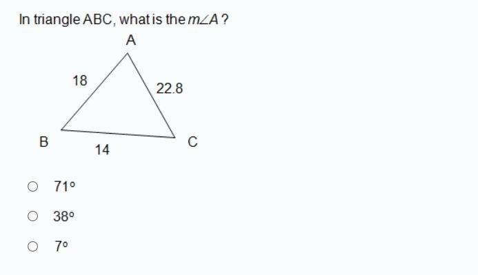 In triangle ABC, what is the m-example-1