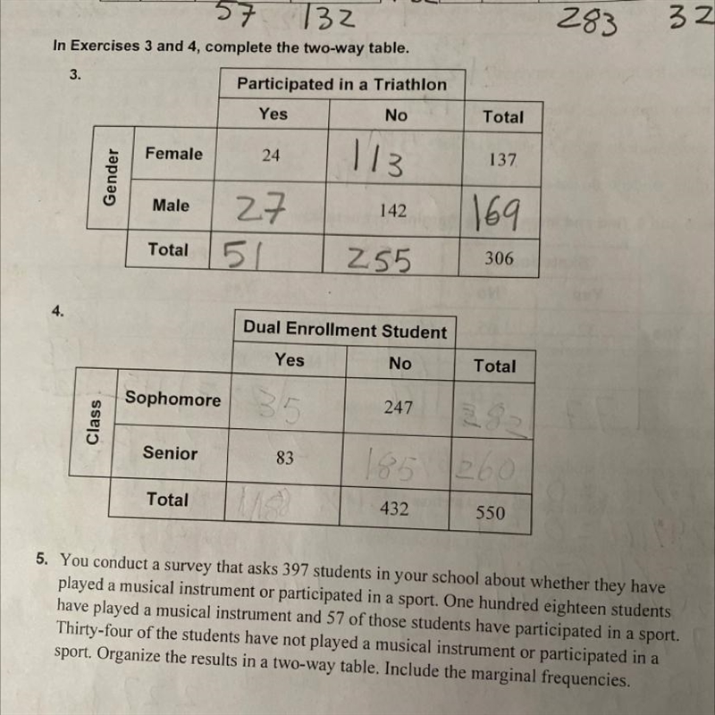 Can someone ASAP help me solve question four and five plzzzzzz ASAP-example-1