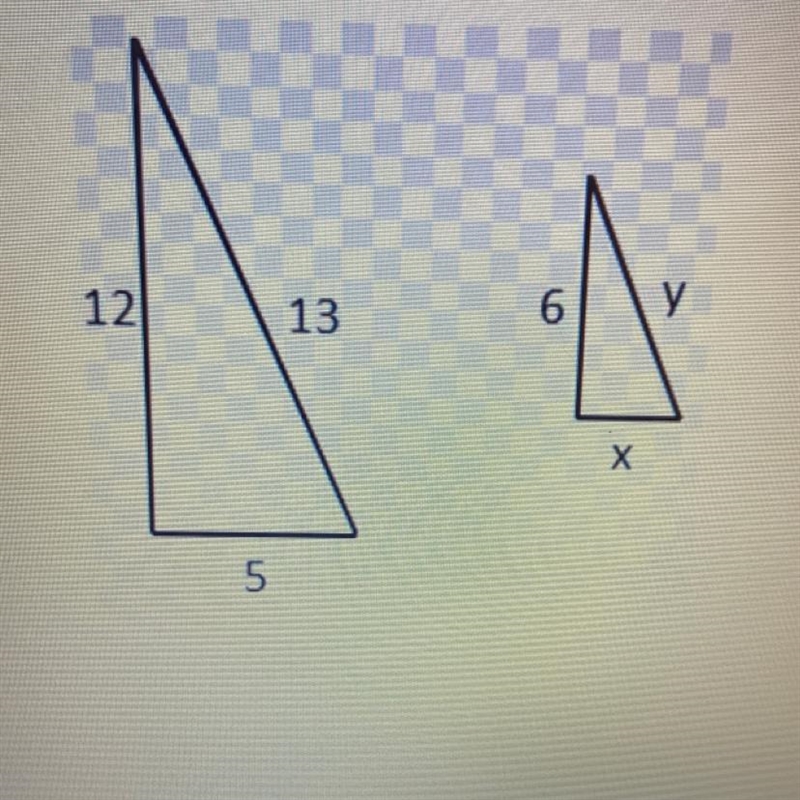 The triangles are similar solve for x.-example-1