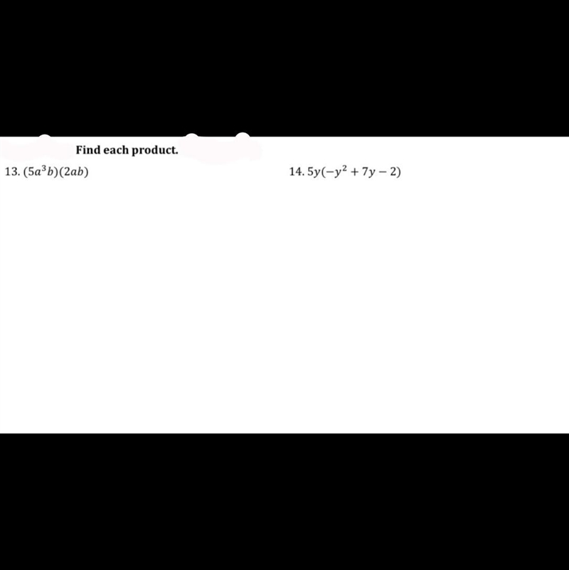 Can someone help me out with these problems and show work please !!-example-1