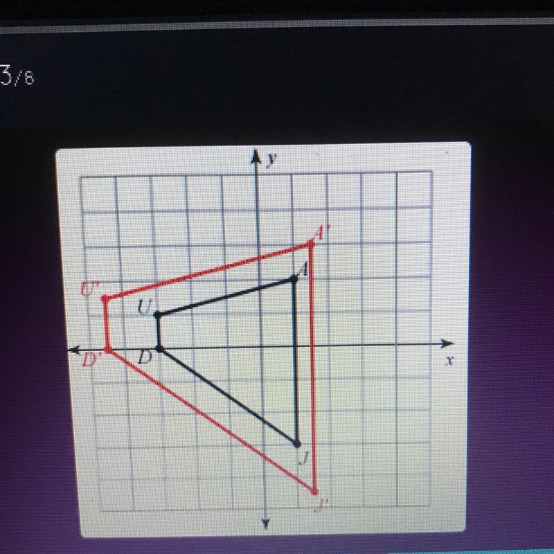 What is the scale factor of the dilation?-example-1