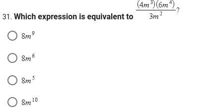 Which expression is equivalent to...-example-1