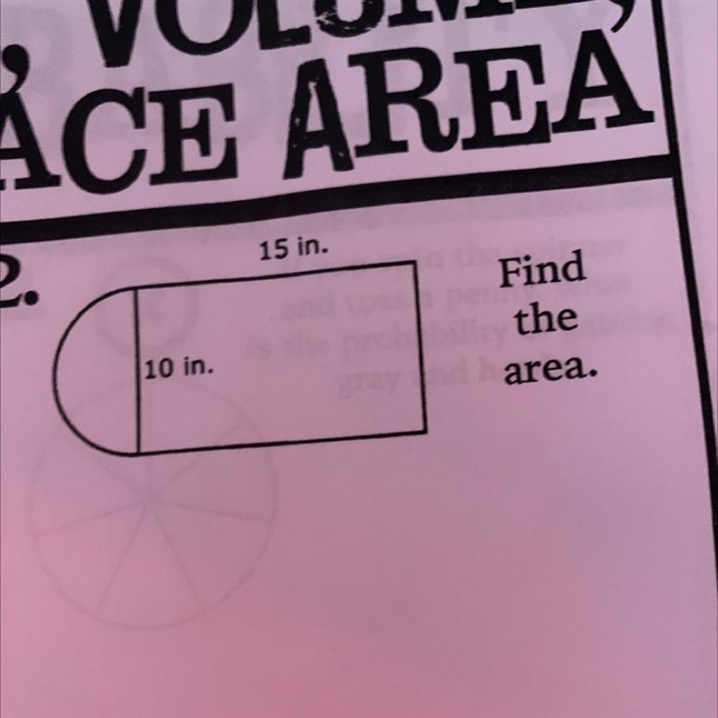 Find the area 15 in 10 in-example-1