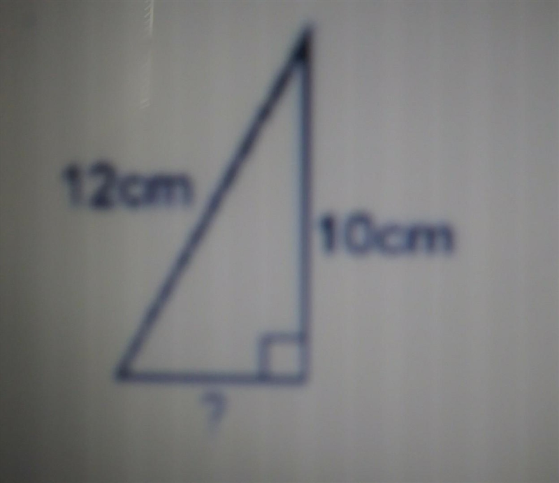 What is the exact length of the missing side​-example-1