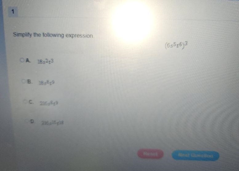 Simplify the equation (3mn)^(2) * (3m ^(3) n)^(4)-example-1