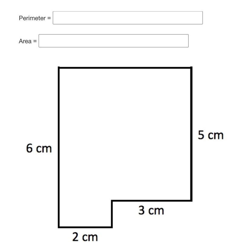 Find the perimeter and area-example-1