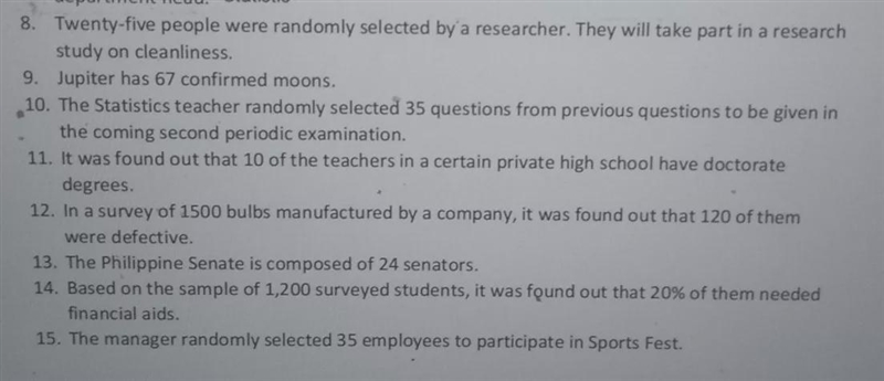 Tell wether the given value is a statistic or a parameter.-example-1