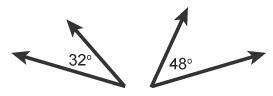 Classify the angles in the figure by choosing the correct term from the choices below-example-1