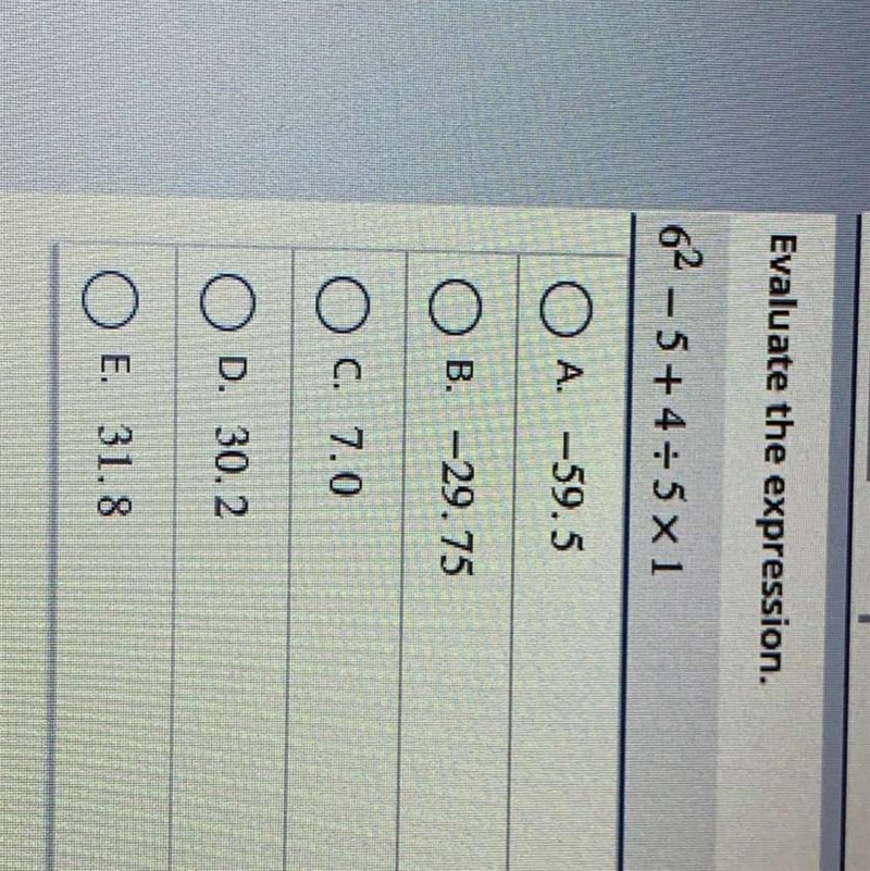 Evaluate the expression-example-1