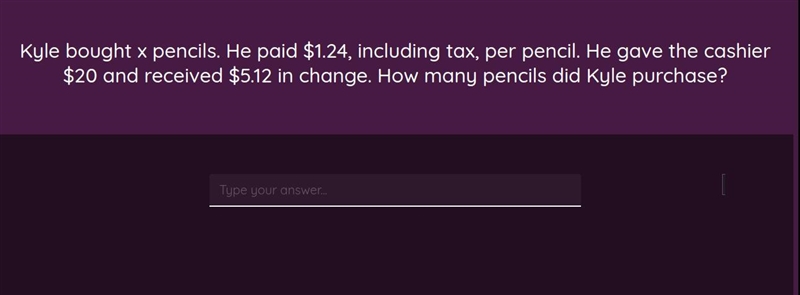 How many pencils did kyle purchase?-example-1