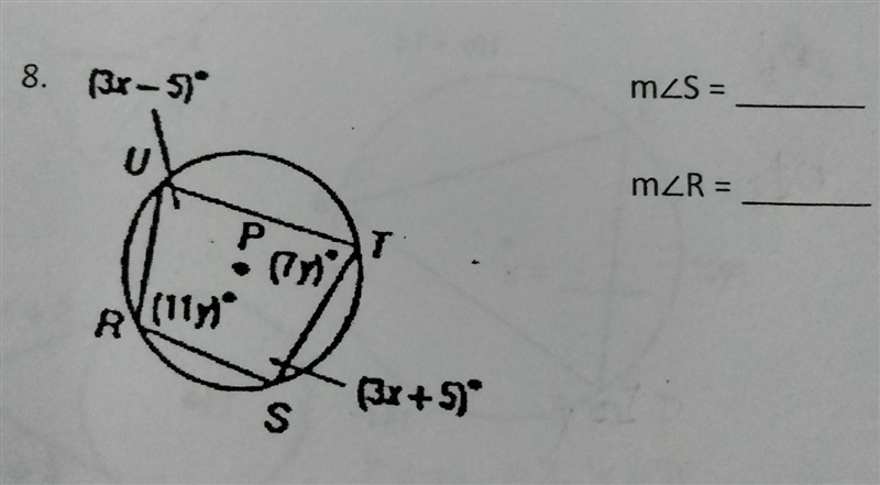 8. (3x-5) mZS = 0 MZR = Р T con A (117 Bux+5)* S ​-example-1