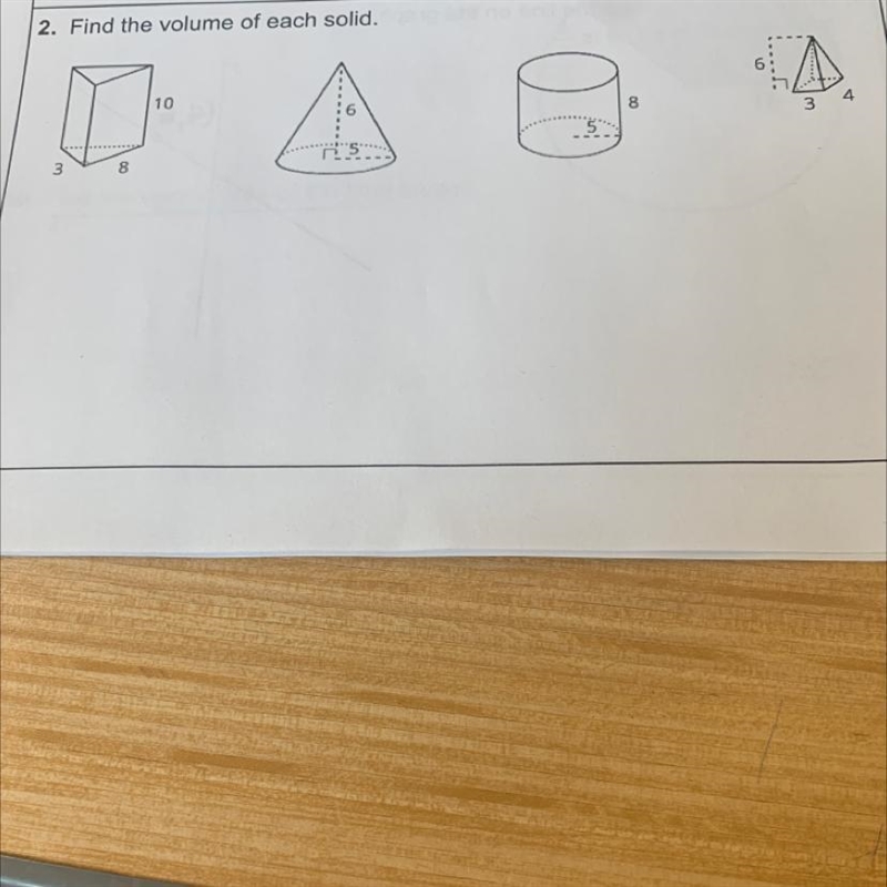 Find the volumes of each solid, help me please :)-example-1