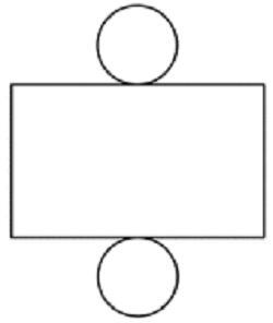 Can you tell which 3-D shape this would make?A. coneB. cylinderC. doesn't fold to-example-1