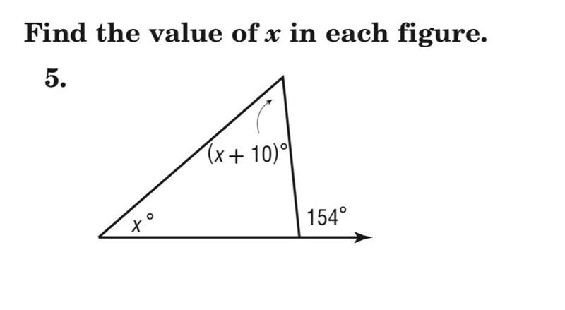 Find the value of x in each figure.-example-1