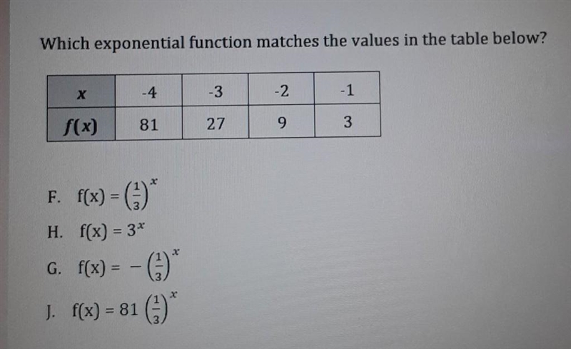 Which exponential function matches the values in the table below?-example-1