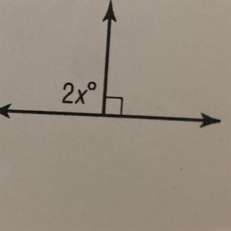 What is X equal to? It’s not 90-example-1