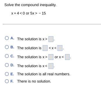 Question content area top Part 1 Solve the compound inequality-example-1