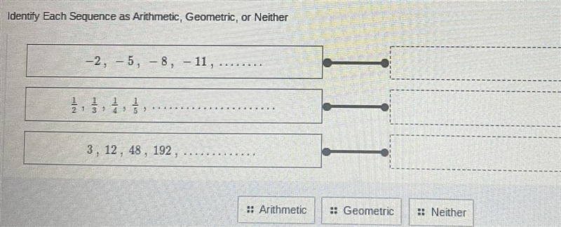 HELP PLEASE PICTURE BELOW identify each sequence-example-1