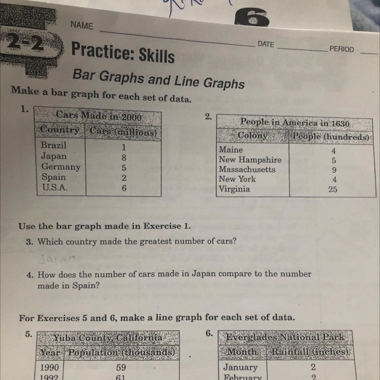 Please help 1 through 4-example-1