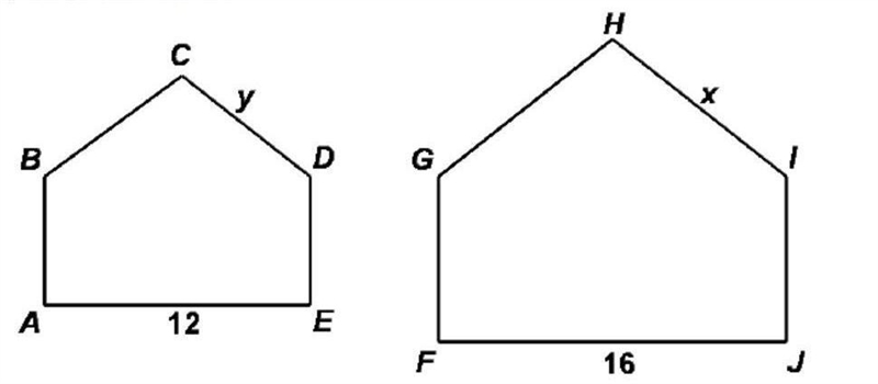 If x = 6, what y? Please help-example-1