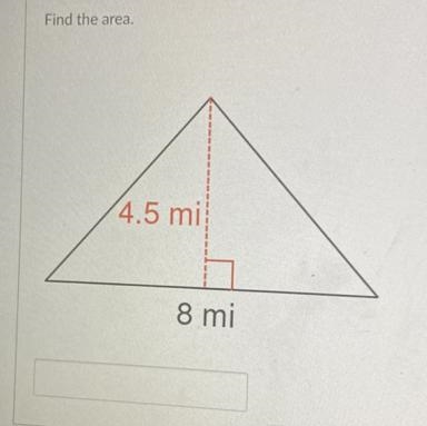 Pls help find the area-example-1