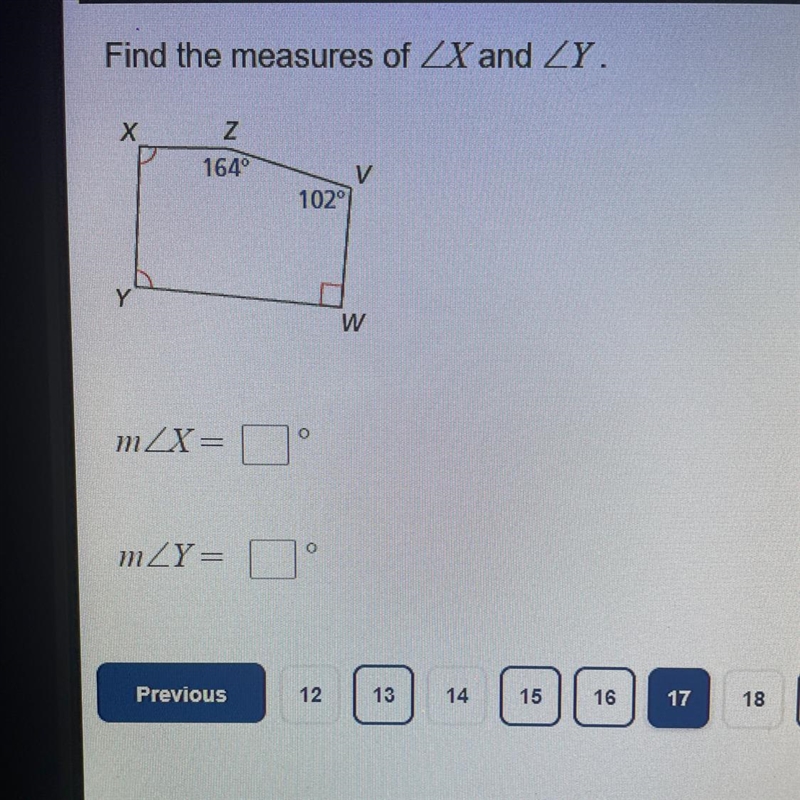 Find the measure of-example-1