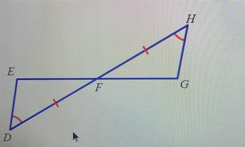 Are the triangles congruent? If so, state the theorem that can be used to prove that-example-1