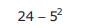 A.) 1 B.) -1 C. 19 D. -14-example-1