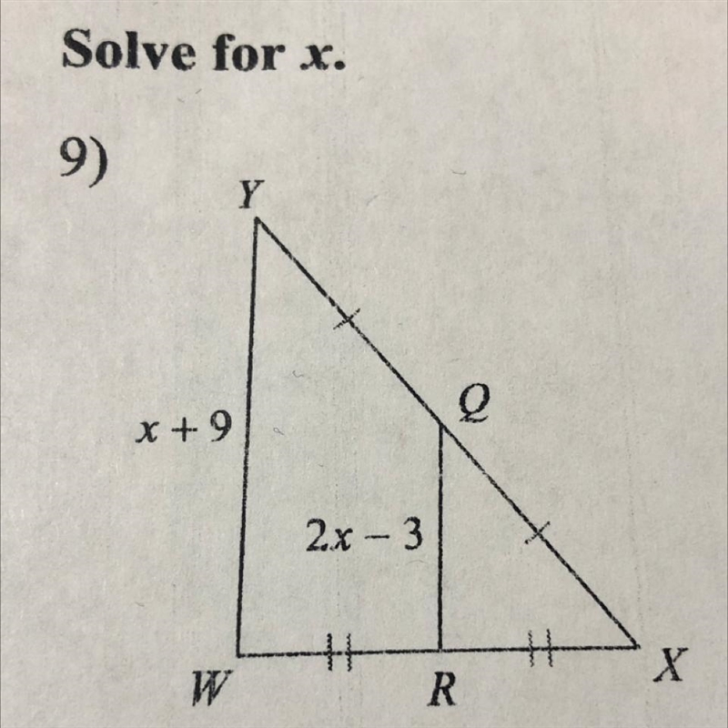 Solve for x. I’ll give points!-example-1