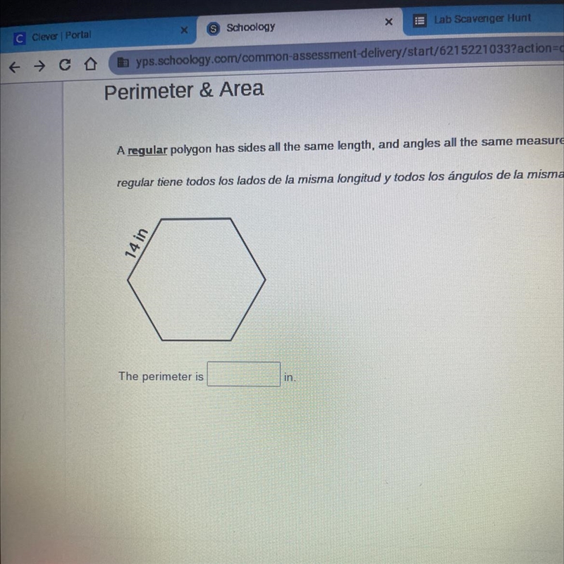 A regular polygon has sides all the same length, and angles all the same measure. Find-example-1