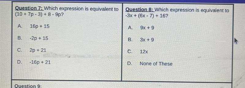 Im confused on what the answer is cause im getting different answers?-example-1