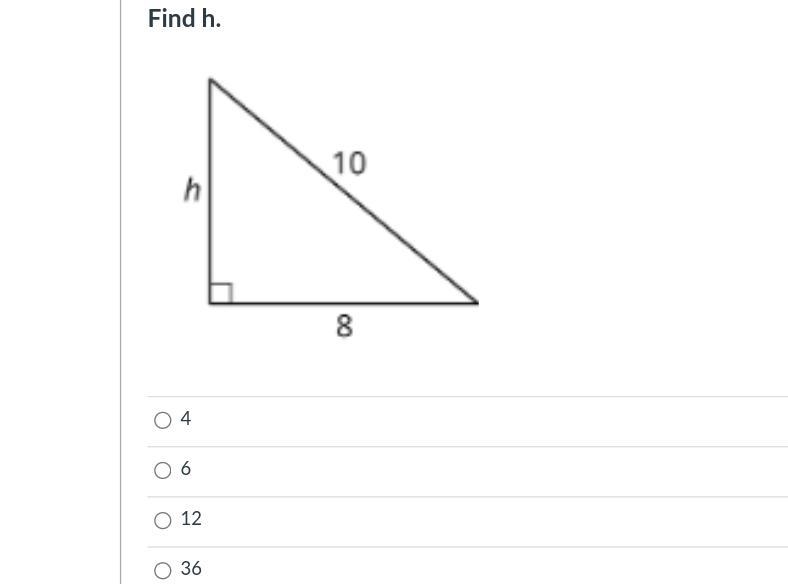 Hi can you help me Find h? Find h-example-1