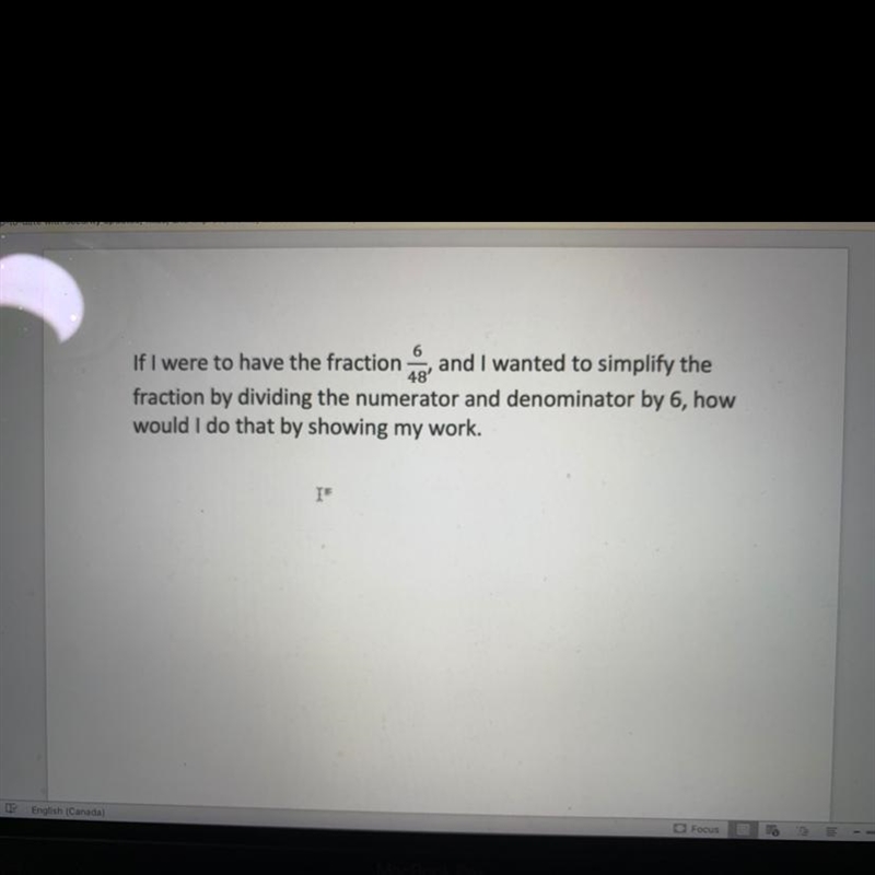 I understand the answer to simplifying it, i want a mathematical expression of the-example-1