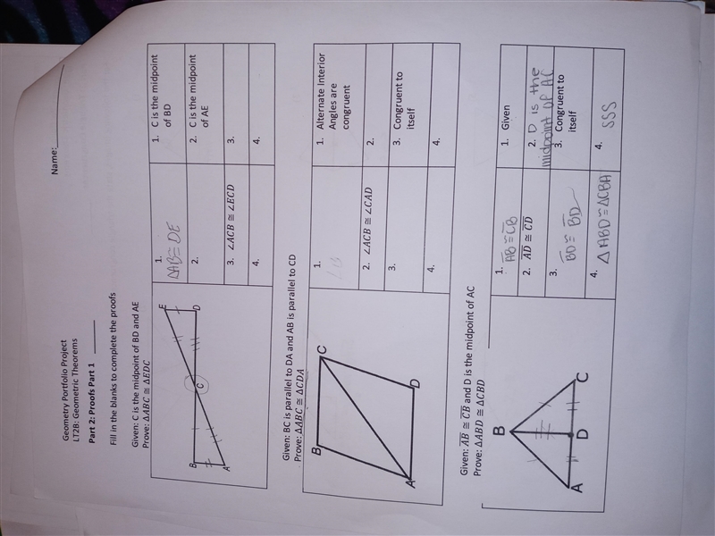 Fill in the blanks to complete the proofs-example-1