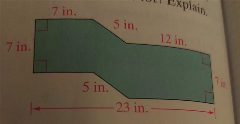 Find the area and perimeter of this figure​-example-1