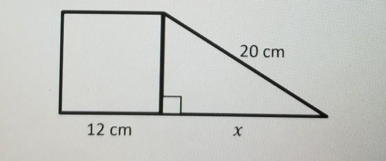 What is the messaure of x? (Assume the quadrilateral is a square.)-example-1