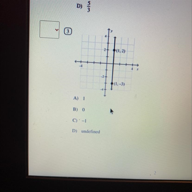 Hurry please! Find the slope-example-1