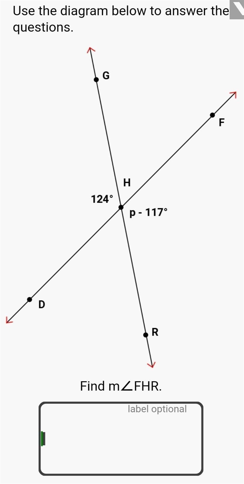 Help me find the angle P and FHR equals in the attachment. I am running out of time-example-1