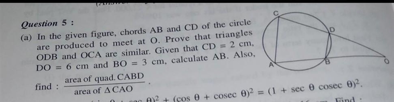 Solve :- Ques 5 ) (a) . • Question refer to the attachment . • Notes : Need Genuine-example-1