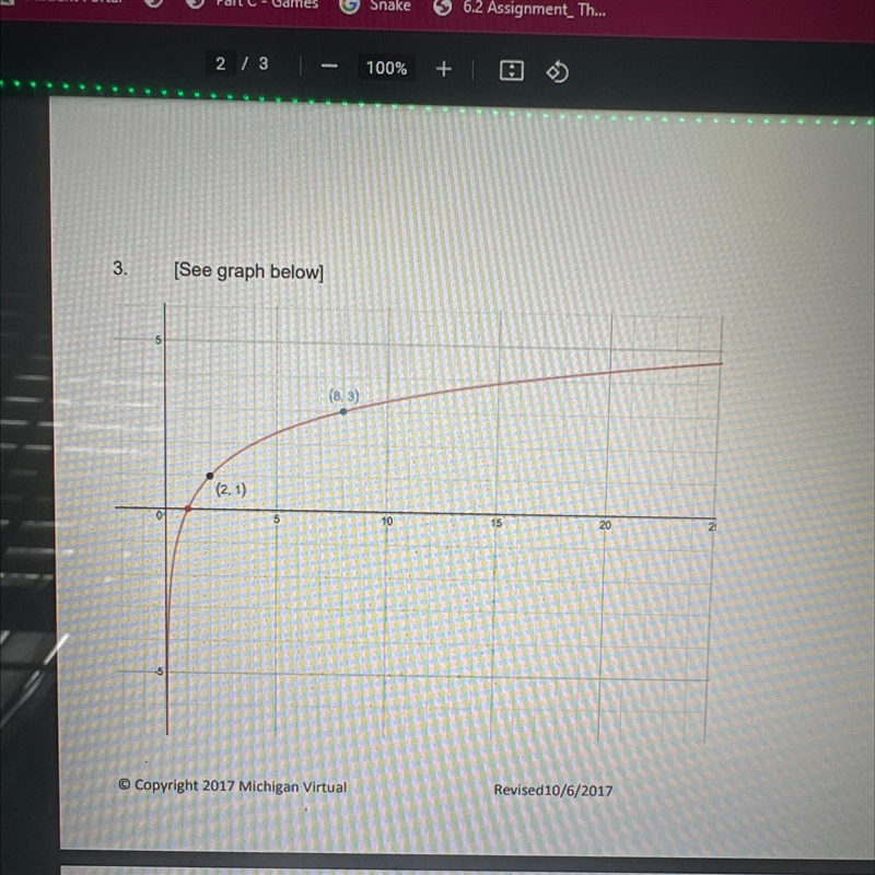 What is the Exponential or Logarithmic function?-example-1