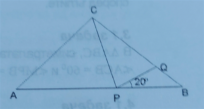 AC = BC, CP = CQ and <BPQ = 20° <ACP = ?°​-example-1