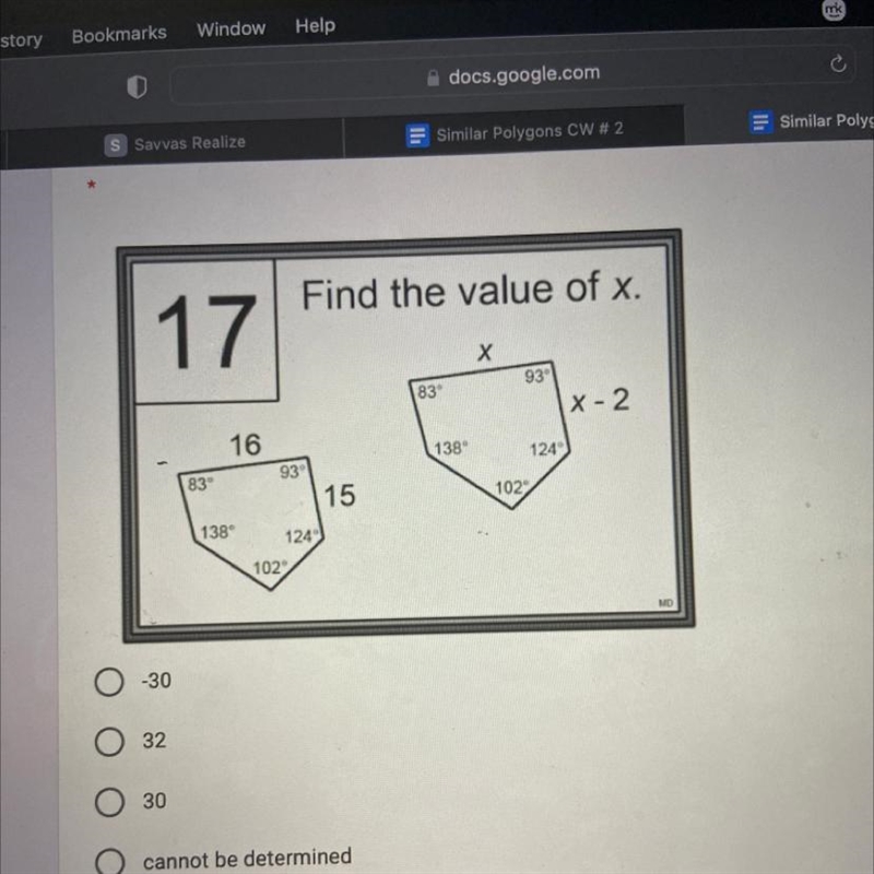 Find the value of x.-example-1