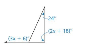 I need help. How is this possible ?This is an exterior angle-example-1