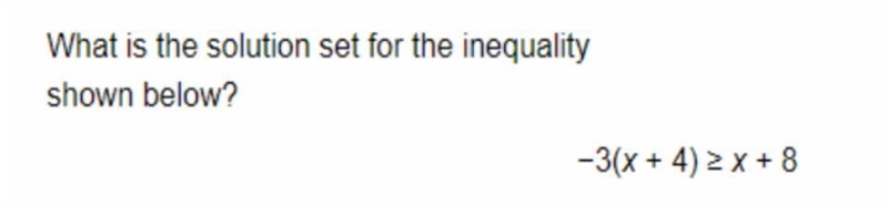 Hlp! options: A. x\leq -5 B. x\geq -5 C.x\geq 2 D.x=4-example-1