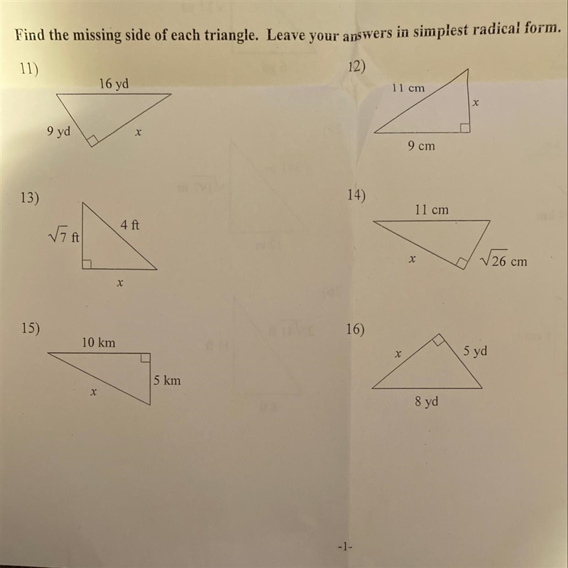 Simplest radical form please !!Need answers asap-example-1