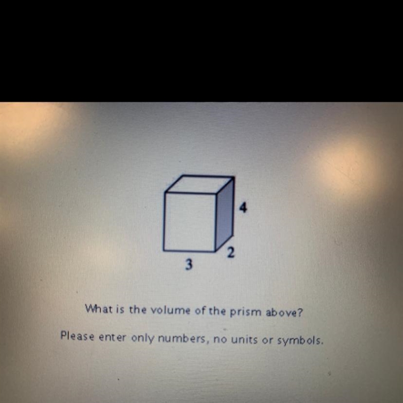 What is the volume of the prism above ? ?-example-1